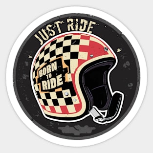 Born to ride Sticker